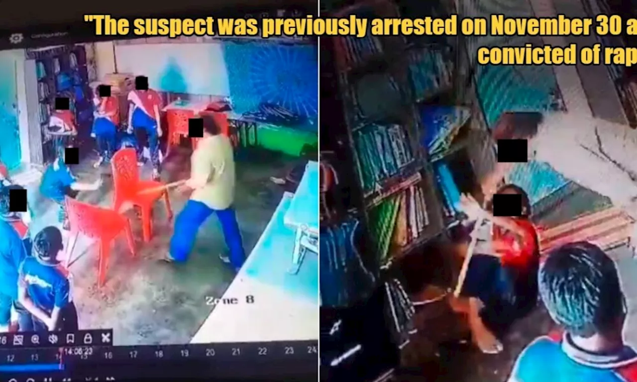 Johor Orphanage Caretaker Accused of Rape Now Seen in CCTV Footage Mercilessly Beating a 10yo Girl