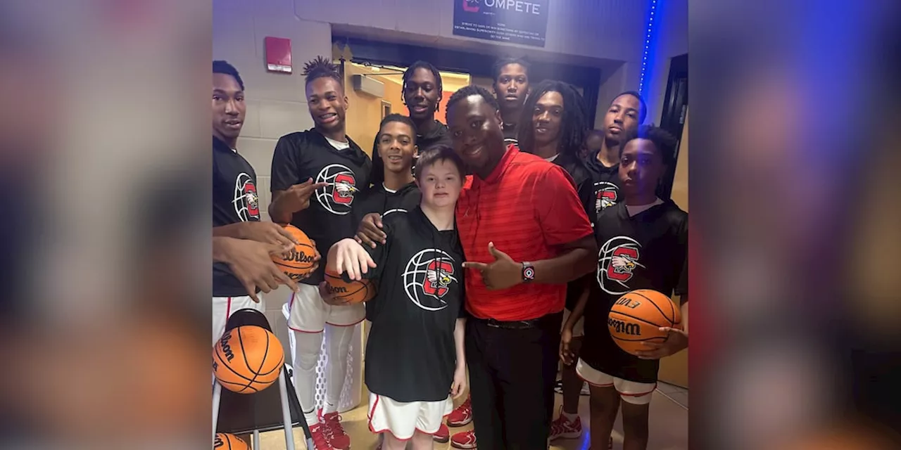 Basketball team makes dream come true for student with special needs