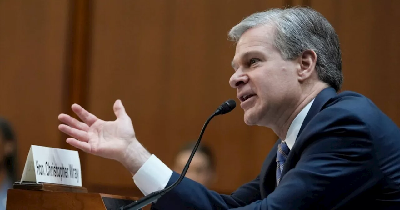 FBI Director Christopher Wray says he will resign at the end of Biden's term