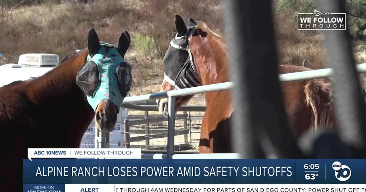 Winds, power shutoffs leave Alpine ranchers on high alert