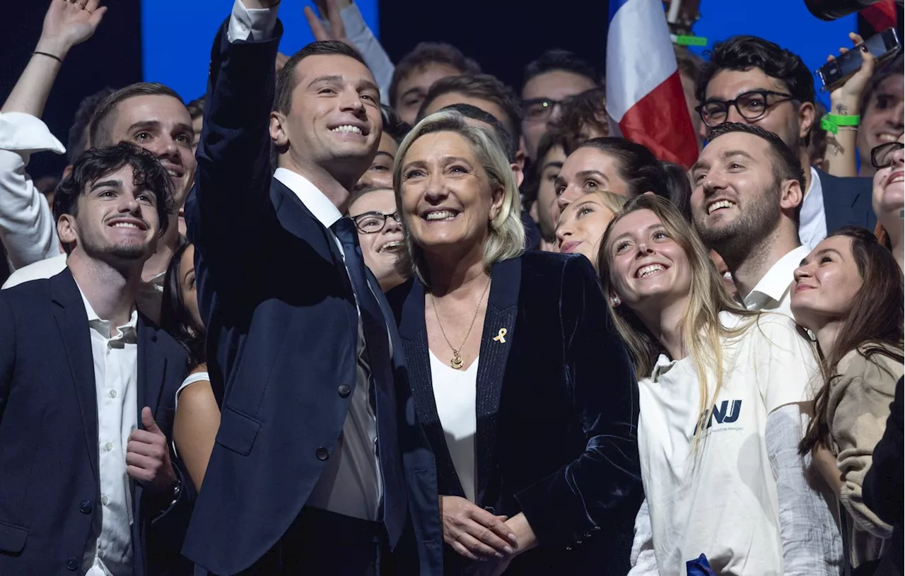 Election présidentielle 2027 : Un sondage place Le Pen et Bardella en tête