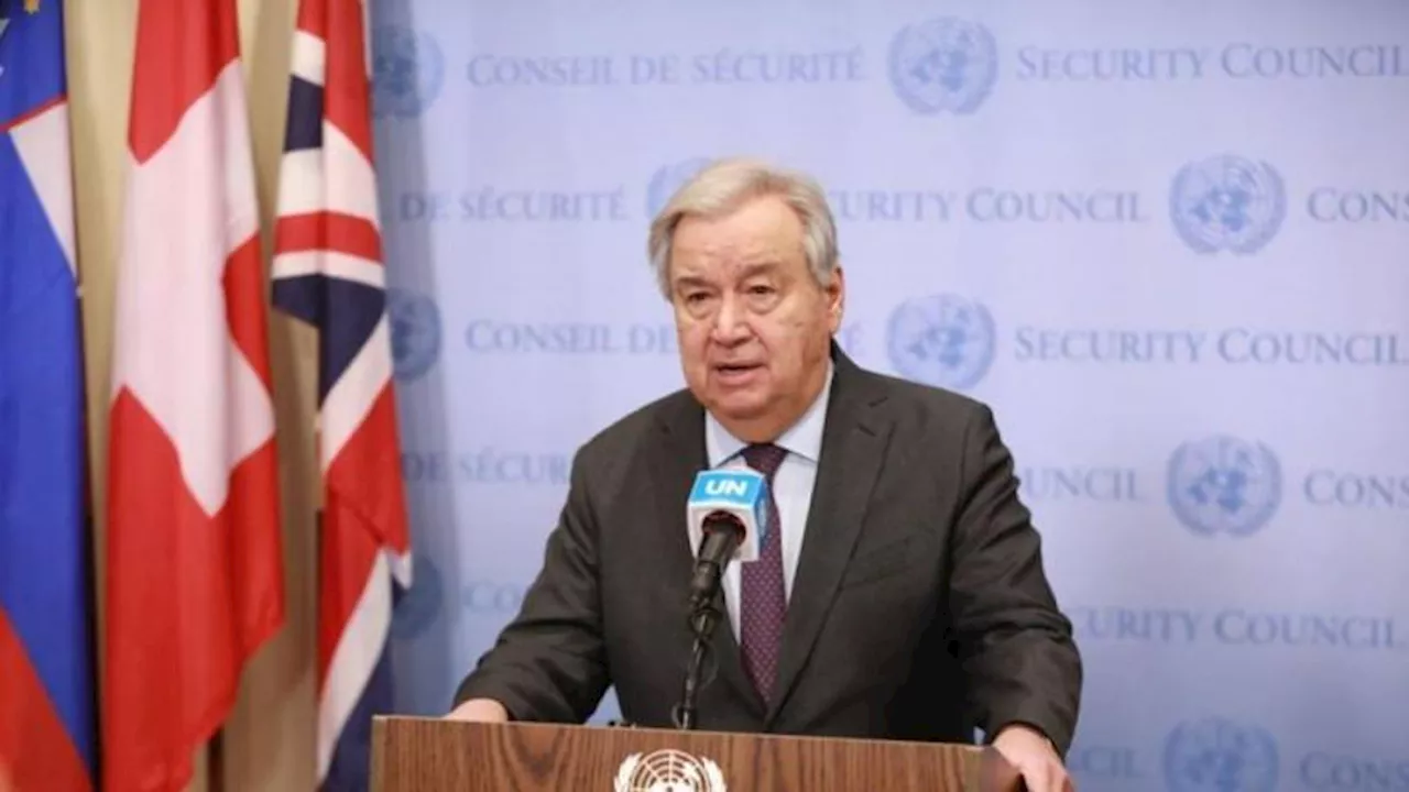 UN chief vows backing for peaceful power transition in Syria