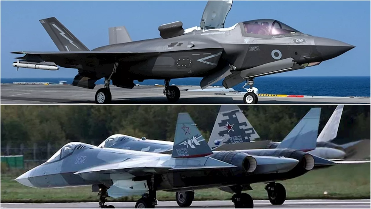 अमेरिकी F-35 या रूसी Su-57... कौन सा स्टेल्थ फाइटर जेट भारत के लिए बेहतर?