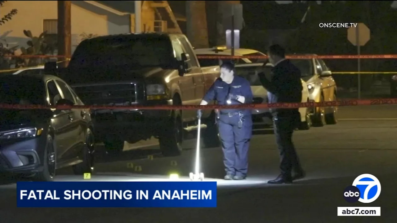 Anaheim police investigating murder of 25-year-old man found shot in car