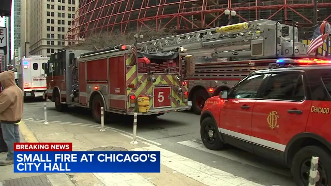 Fire breaks out at Chicago City Hall, Council evacuated: CFD