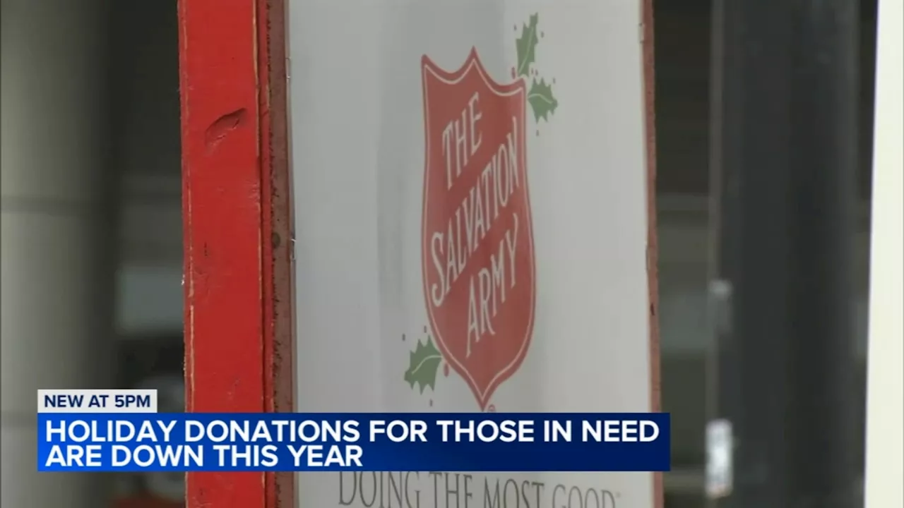 Local organizations low on donations as holiday giving drops, economic struggles continue