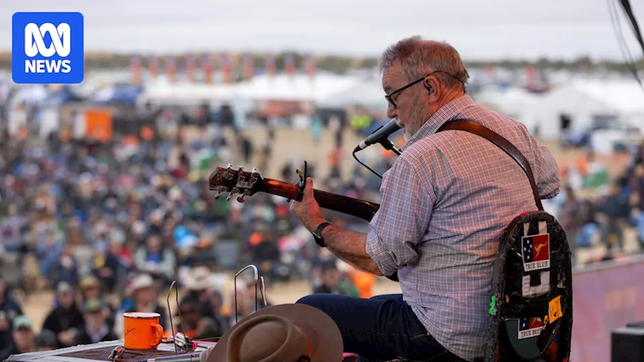 John Williamson in Birdsville in 2025 in place of postponed Big Red Bash