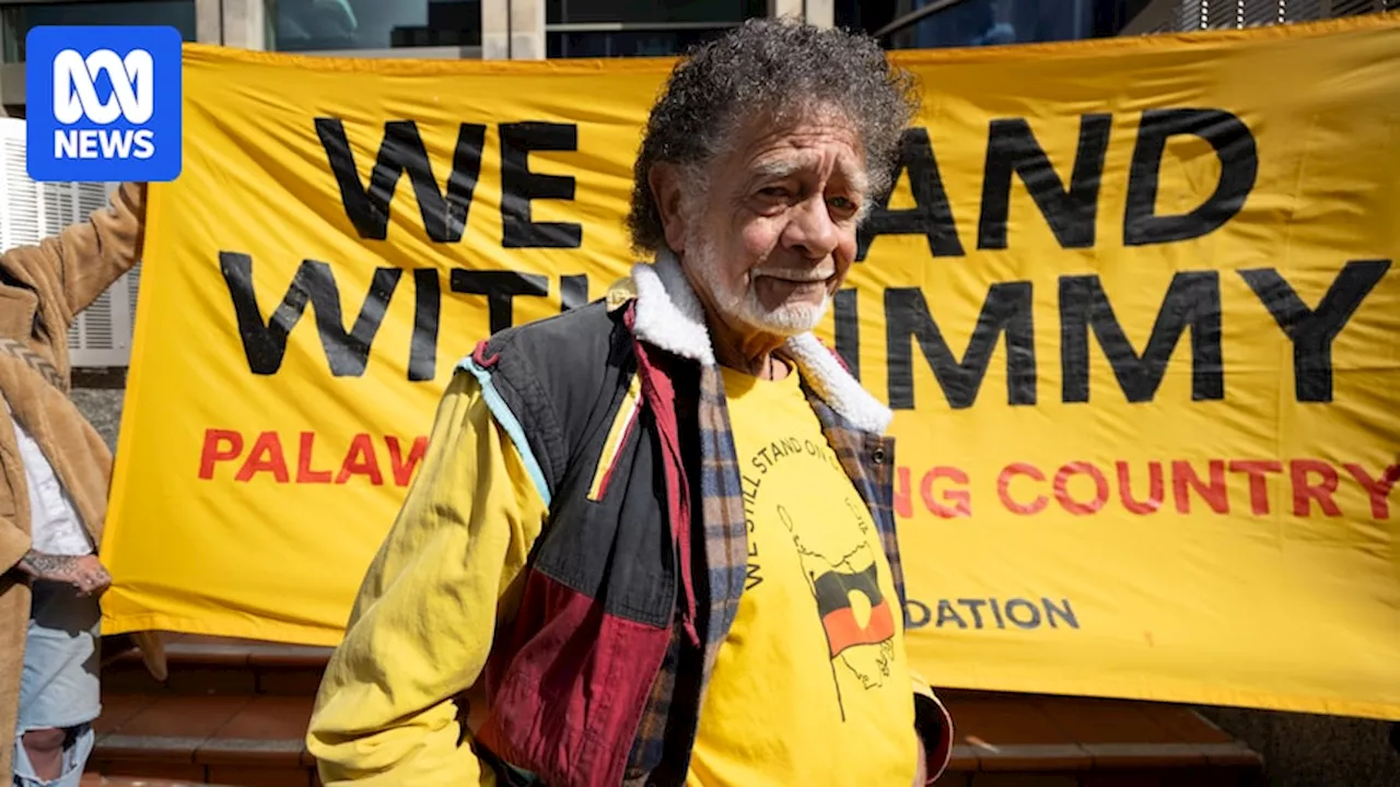 Tasmanian Aboriginal elder Jim Everett convicted as he continues protesting the court's jurisdiction over him