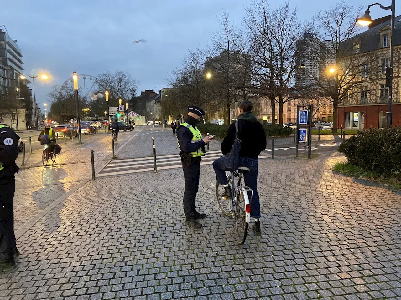 50 verbalisations en une heure : voici les infractions les plus relevées par la police de Rennes