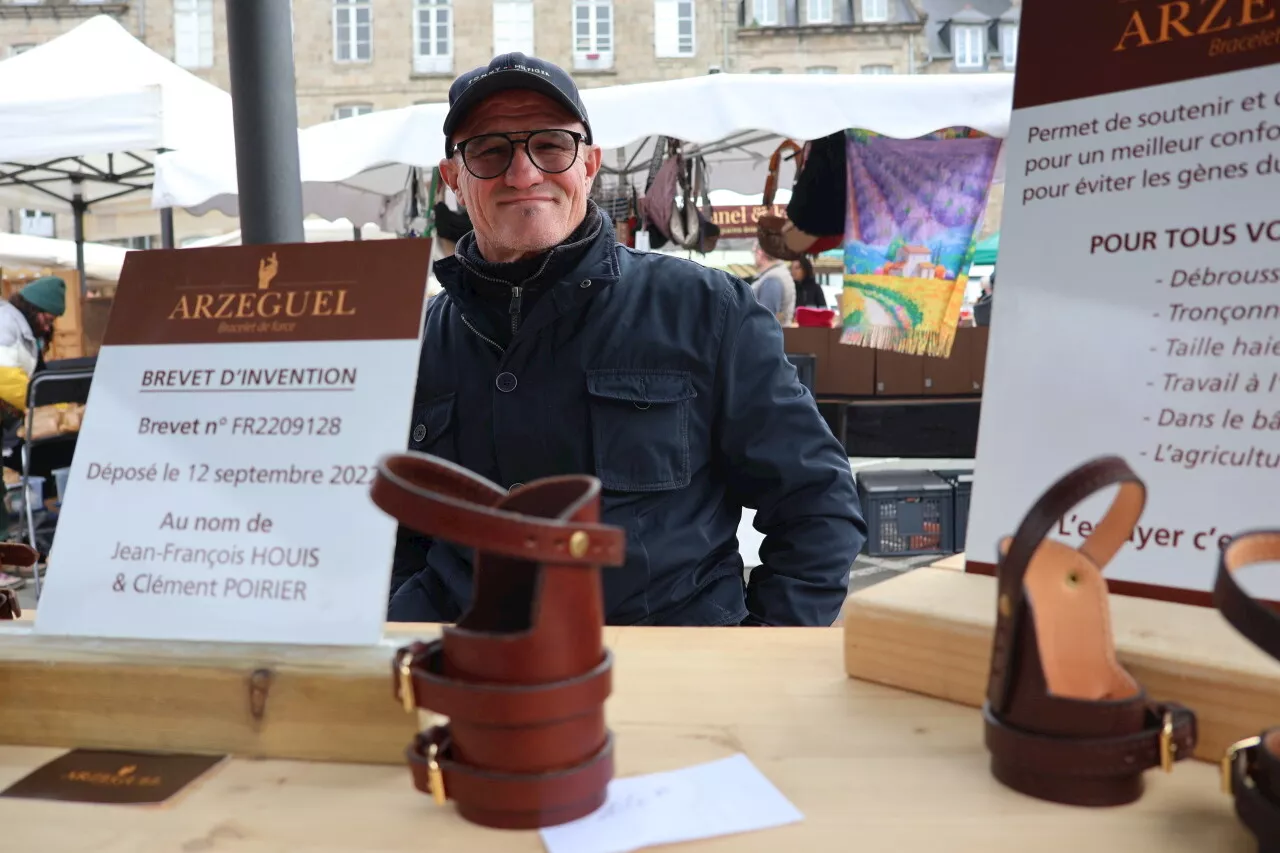 En Bretagne, cet ancien boxeur professionnel a inventé des bracelets anti-douleurs