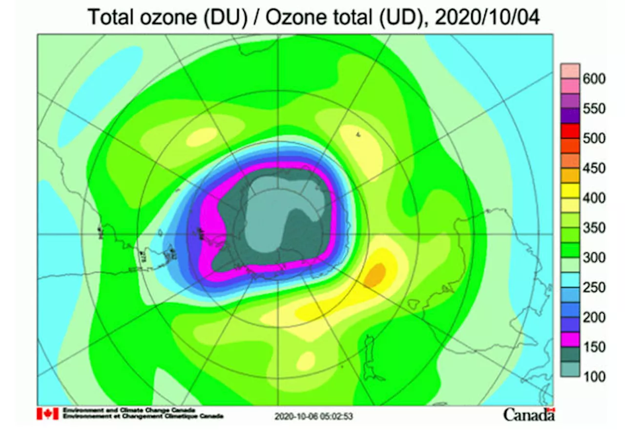 Copernicus, si è chiuso il buco annuale dell'ozono antartico