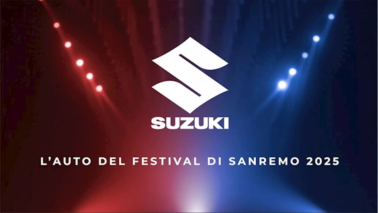 Suzuki presente al Festival di Sanremo 2025