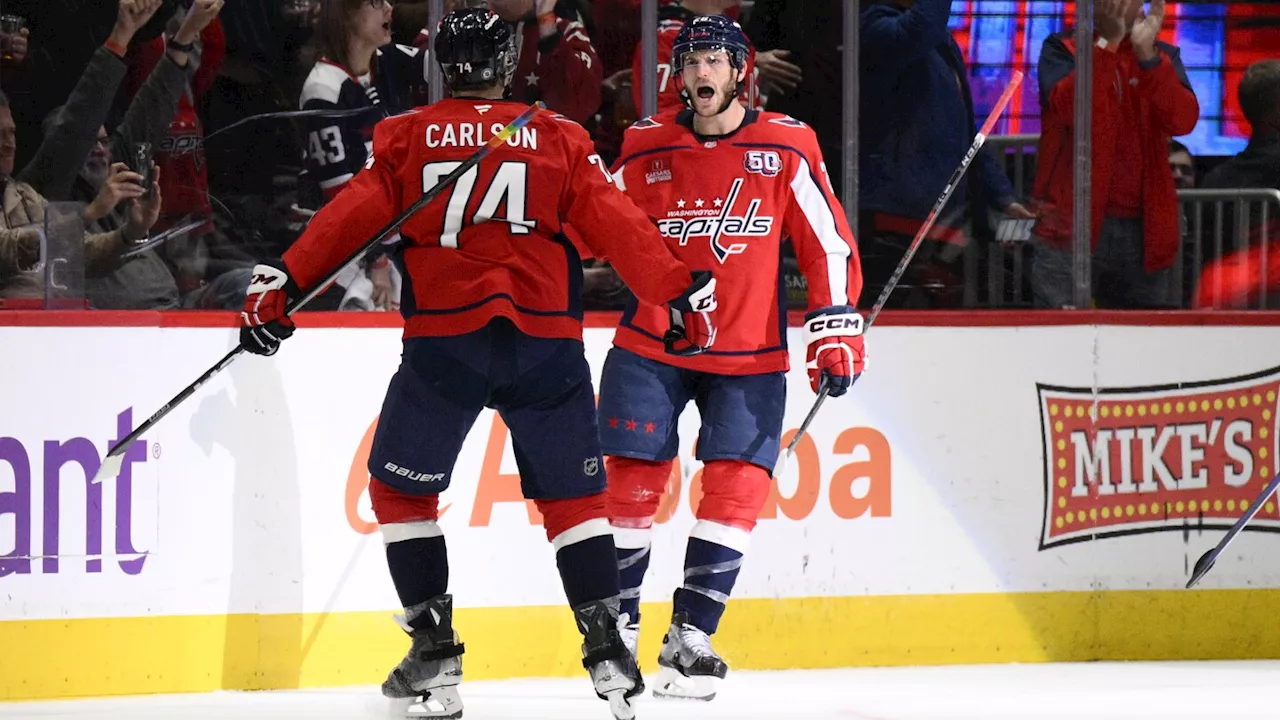 Capitals are rolling along without Alex Ovechkin thanks to depth that has kept them a contender