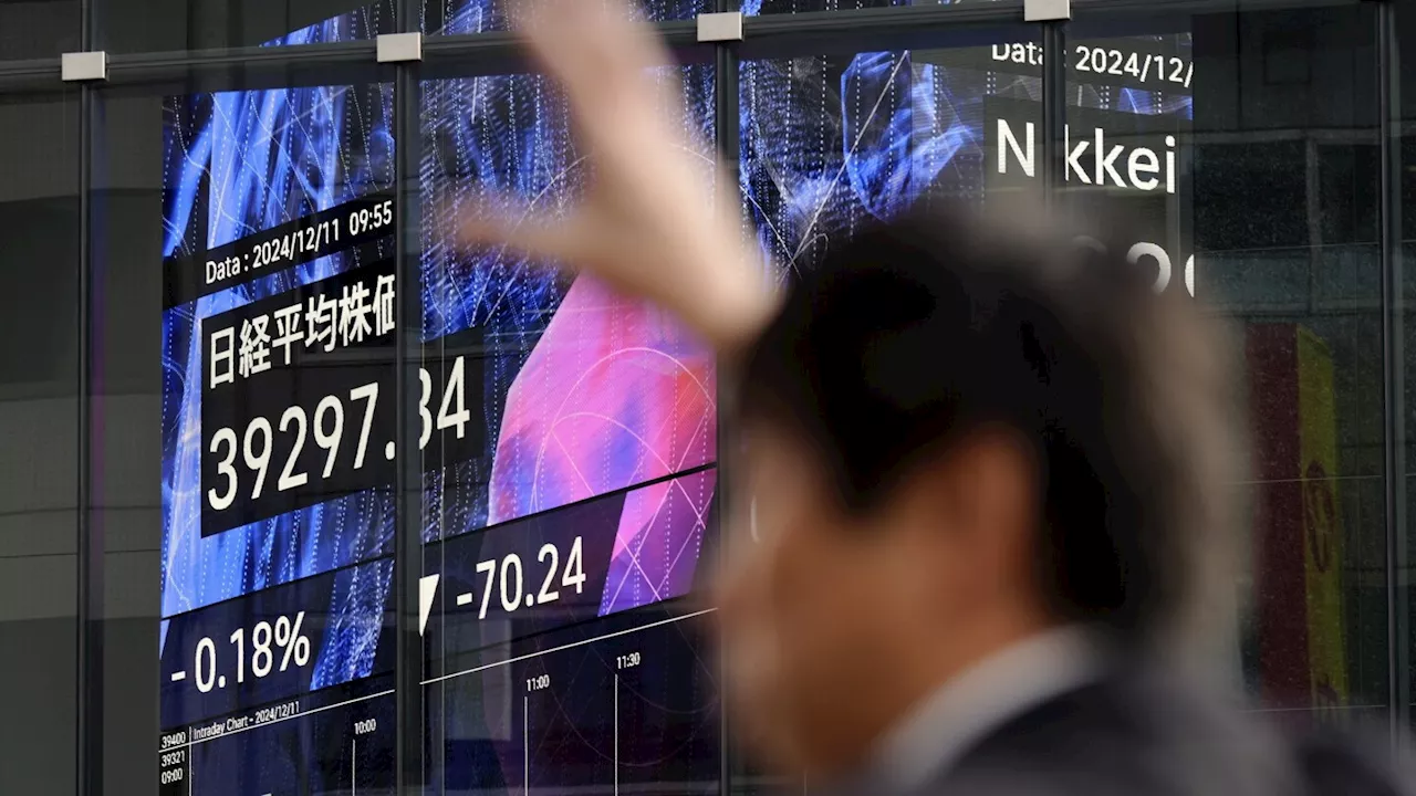 Stock market today: Asian stocks are mixed ahead of key US inflation data