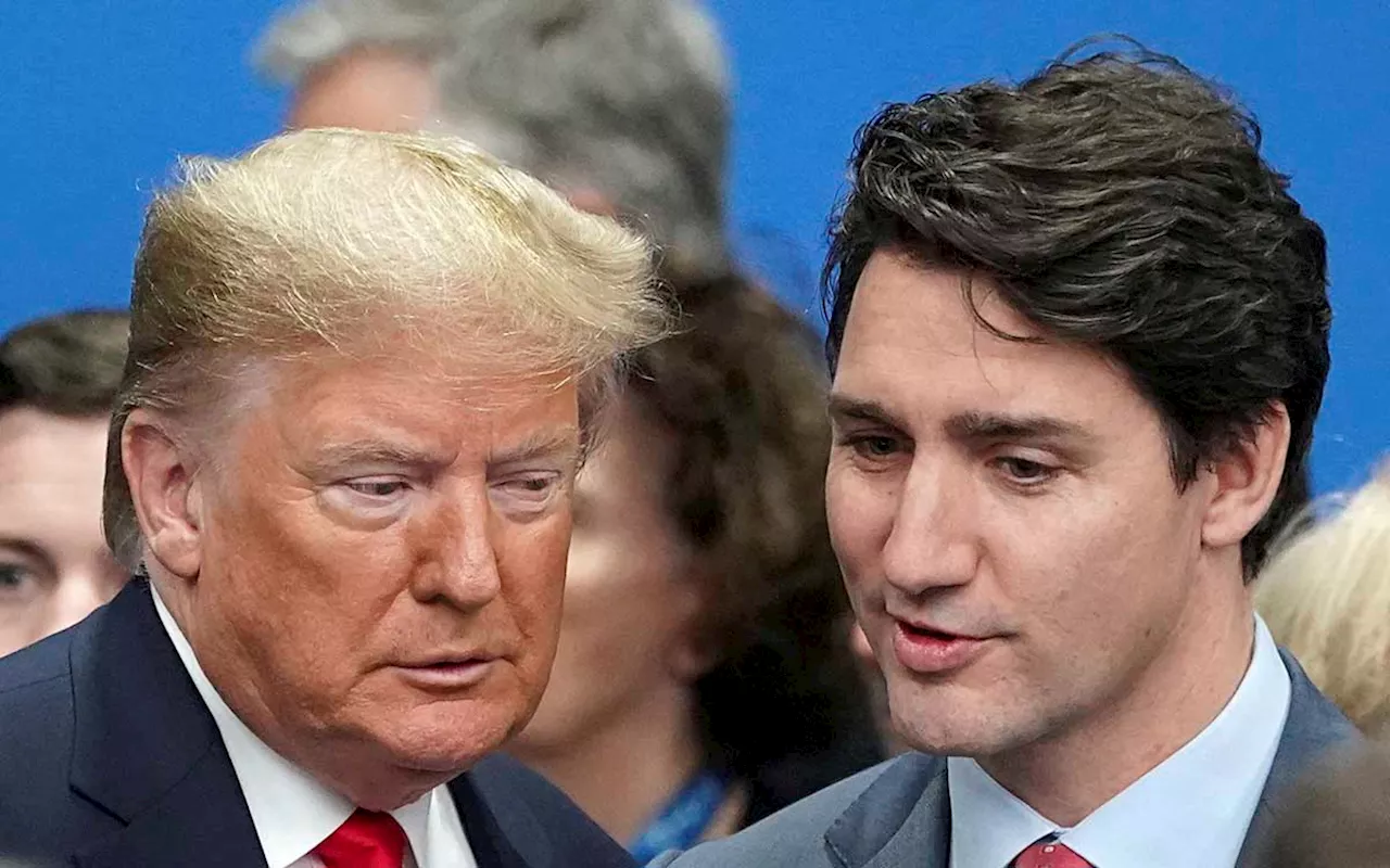 Trump se burla de Trudeau y lo llama 'gobernador del gran estado de Canadá'