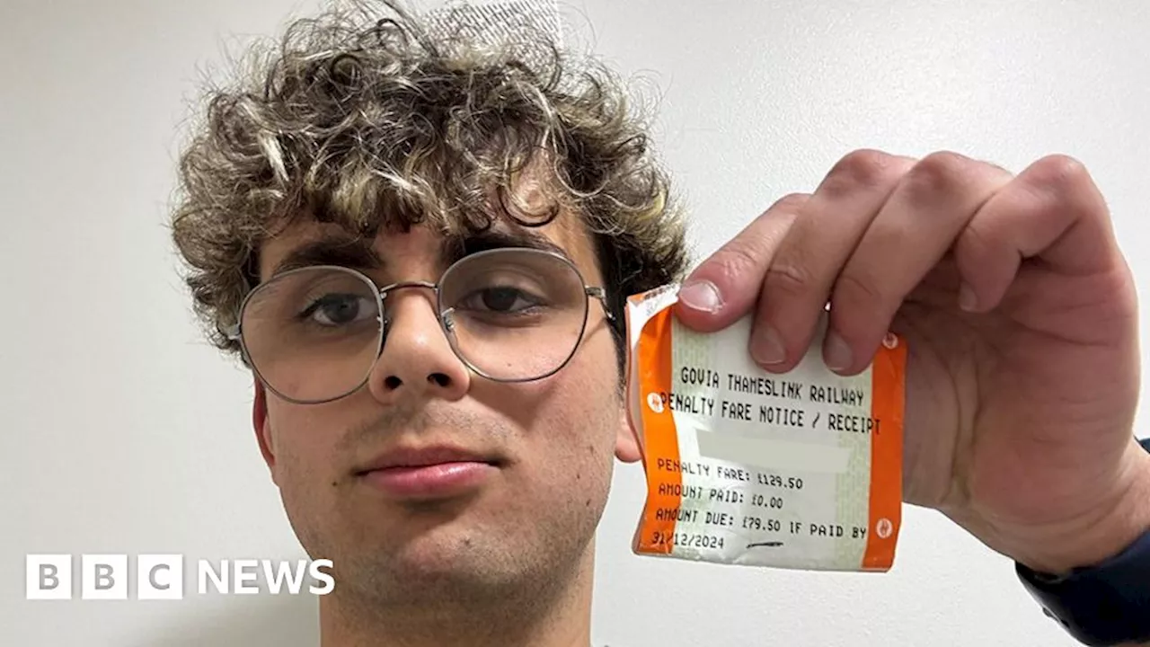 Boston student fined £130 over first class rail 'confusion'