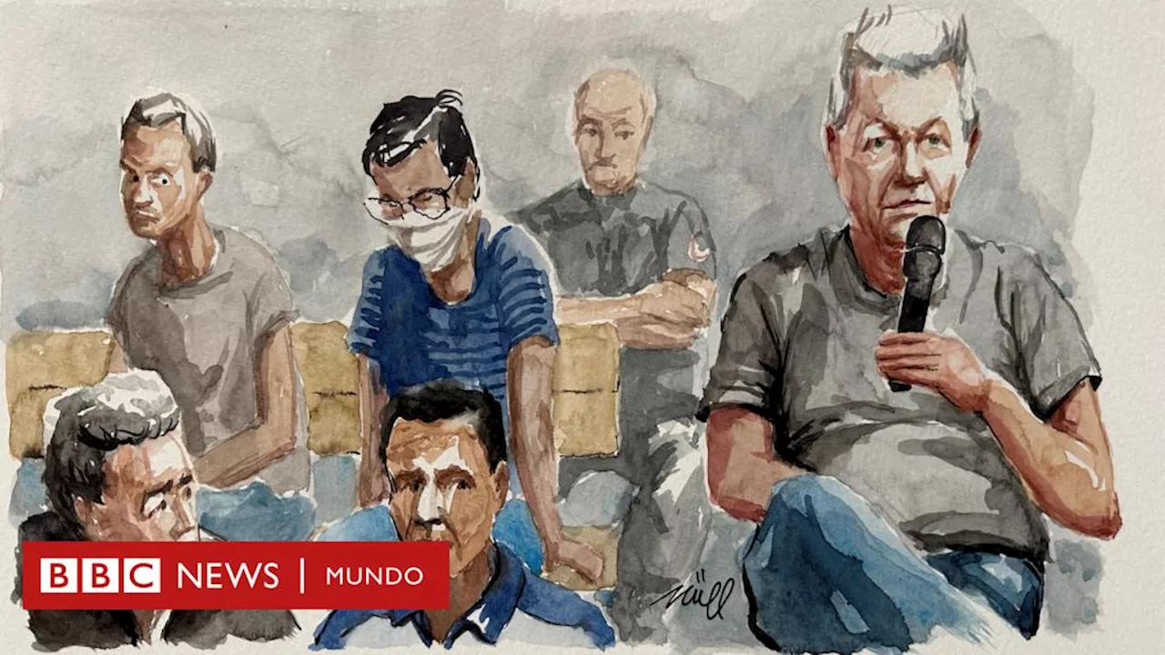 Quiénes son los 50 hombres acusados de violar a Gisèle Pelicot, la mujer francesa drogada durante su esposo y abusada por más de una década