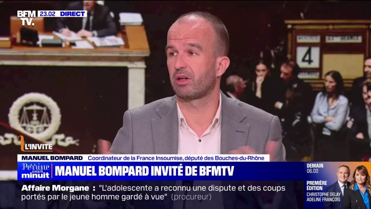 'Je n’ai jamais dit que je ne croyais pas aux compromis', déclare Manuel Bompard (LFI)