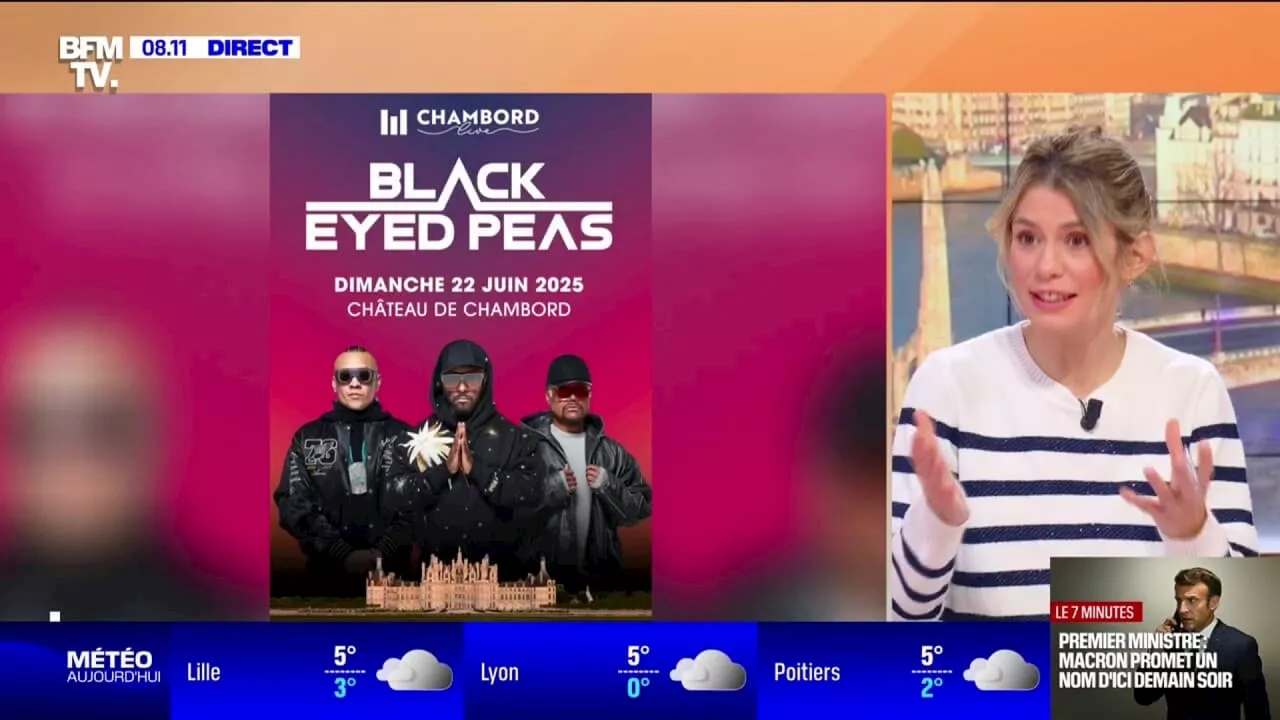 Le groupe des Black Eyed Peas tête d'affiche du Chambord live le 22 juin 2025