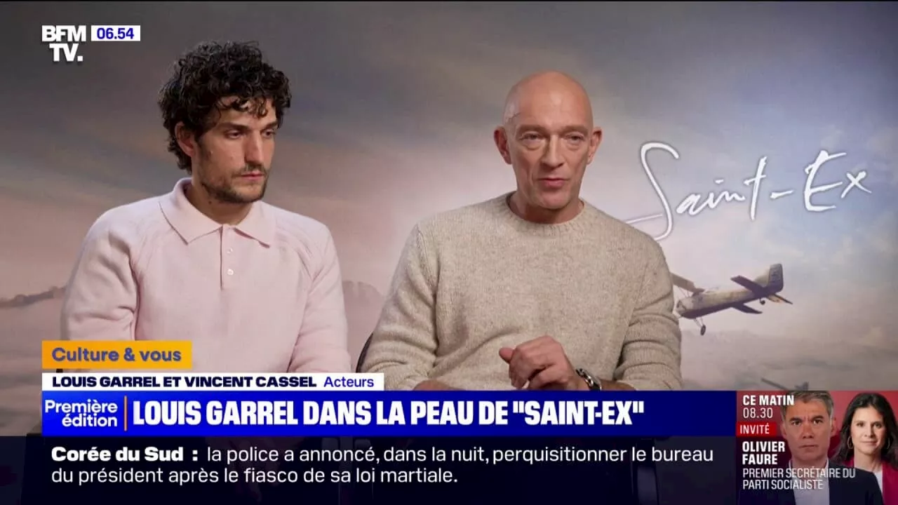 'Saint-Ex': Louis Garrel et Vincent Cassel dans un biopic sur Antoine de Saint-Exupéry