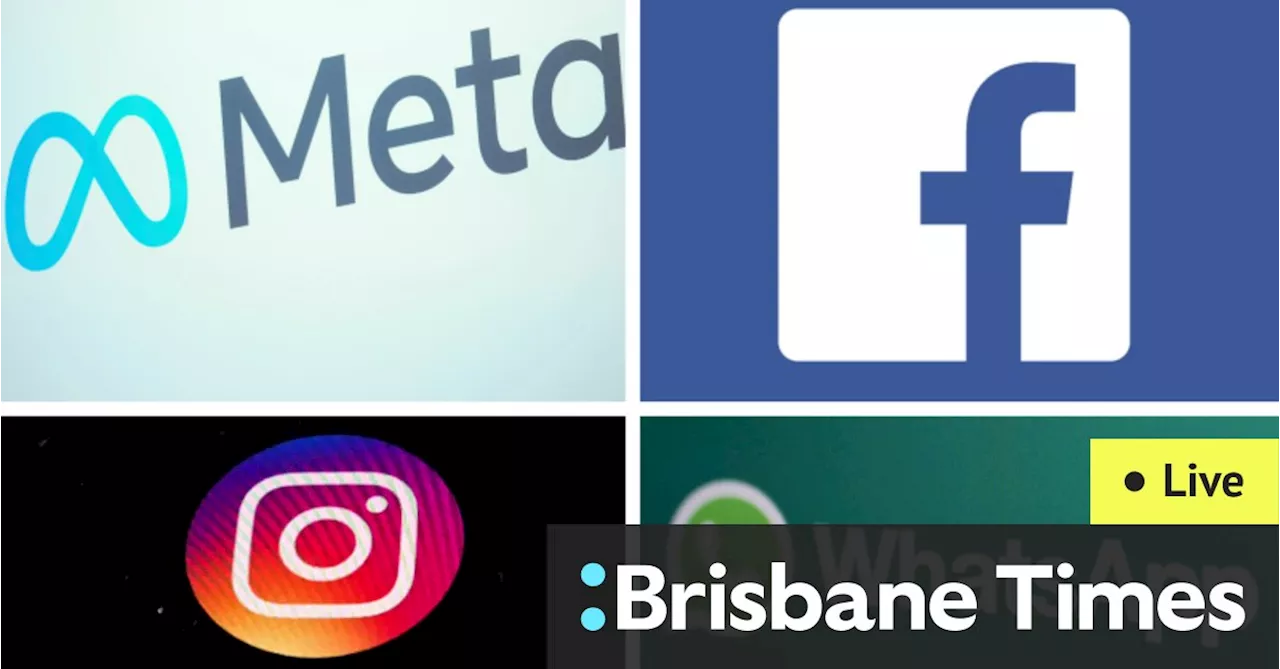 Brisbane news live: Meta outage affecting Facebook, Instagram and WhatsApp