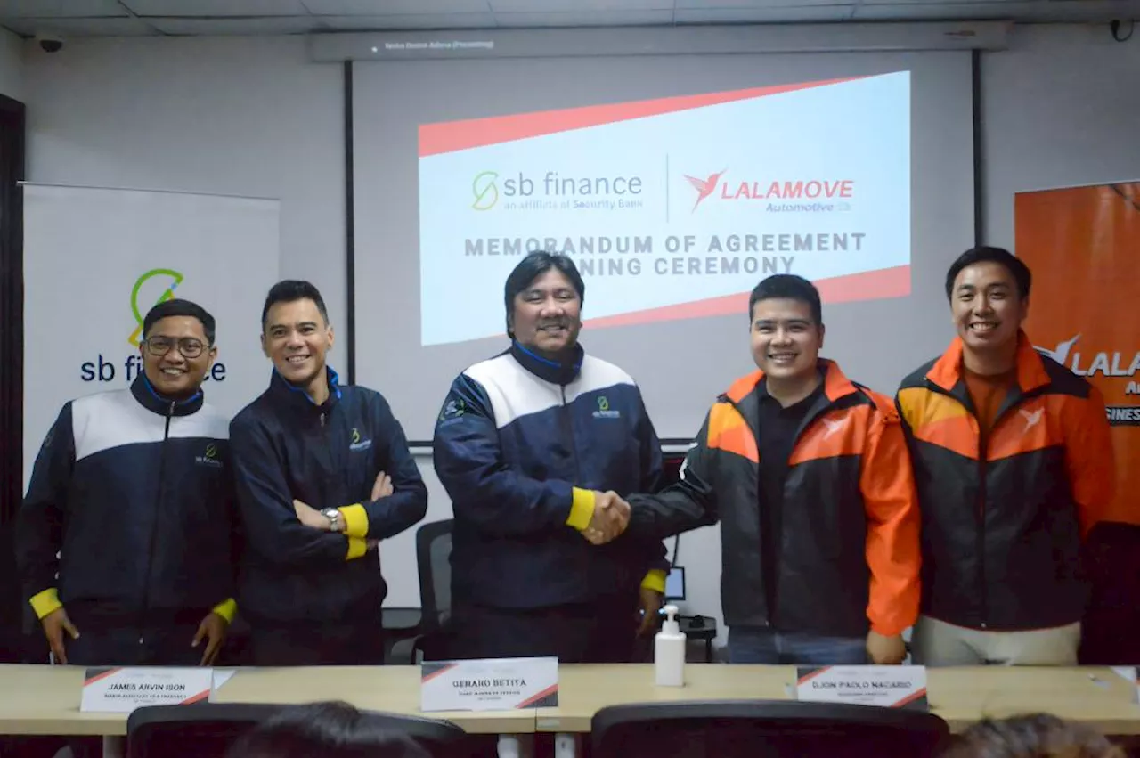 SB Finance and Lalamove Automotive join forces to empower delivery drivers