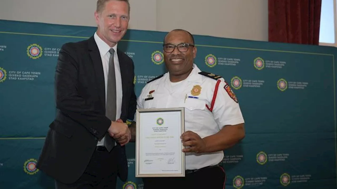 CoCT's Safety and Security Directorate honours outstanding service