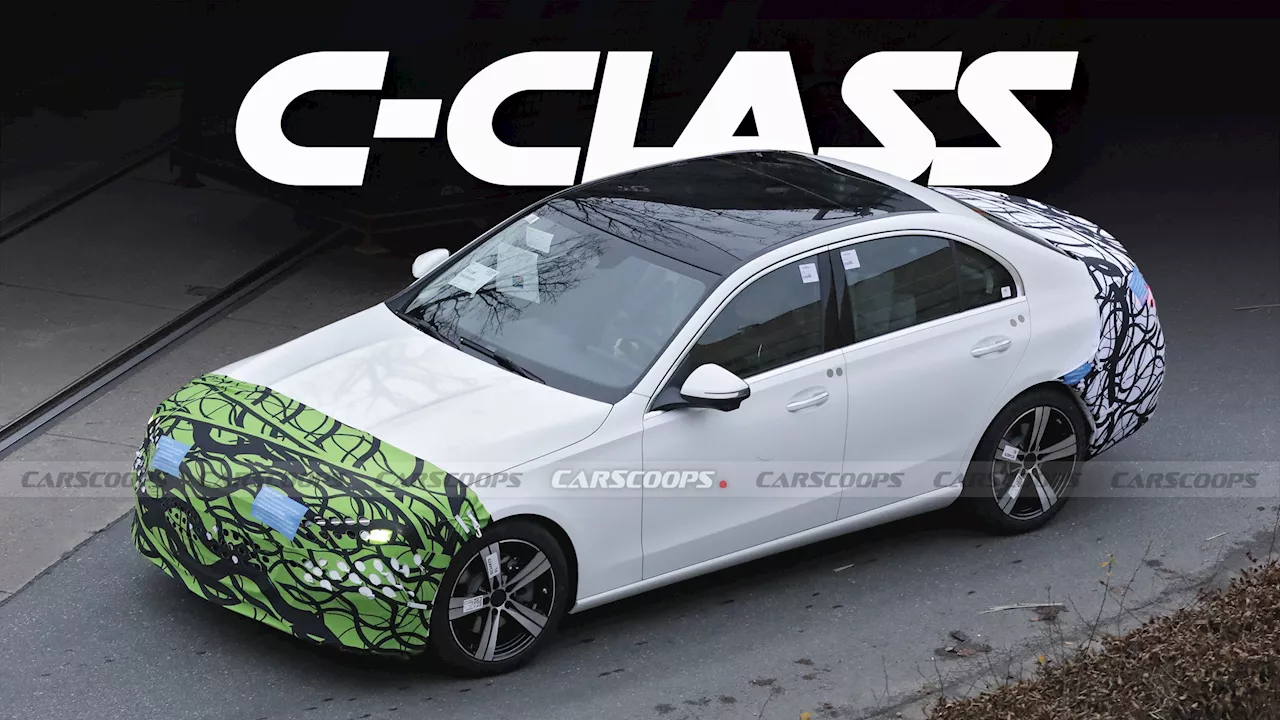 2026 Mercedes C-Class Keeps Gas Power Alive With A Facelift