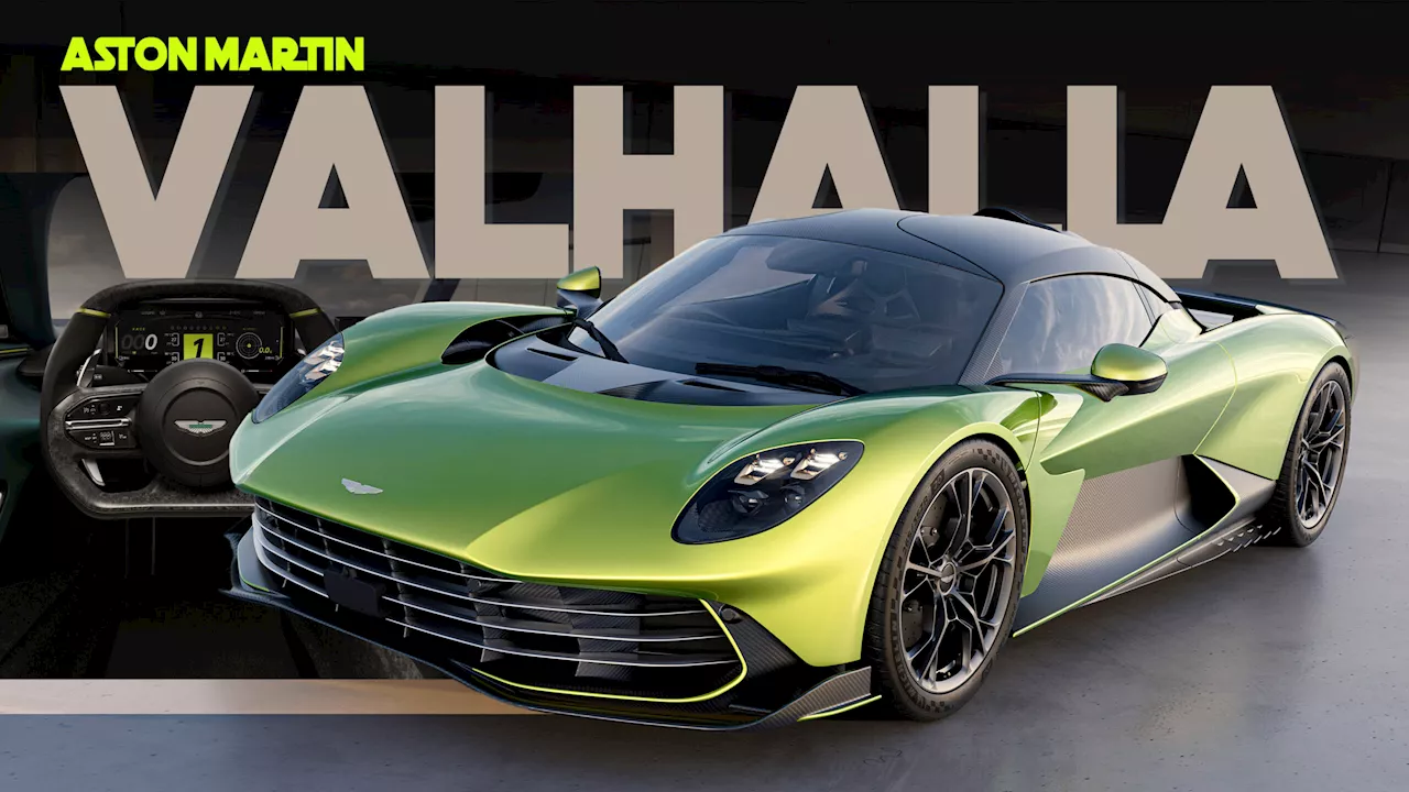 Aston Martin Valhalla Battles Italians With 1,064 HP PHEV V8