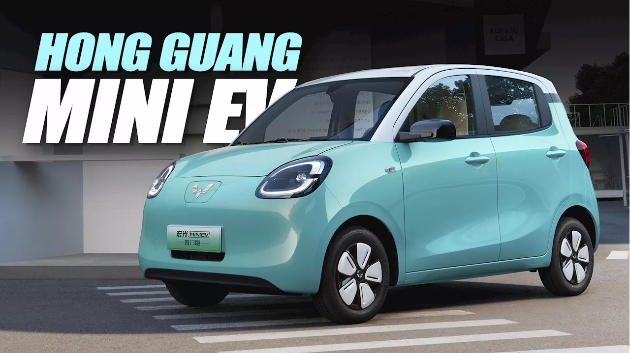 GM’s Wuling Mini EV Debuts With Cuter Looks And A Five-Door Option