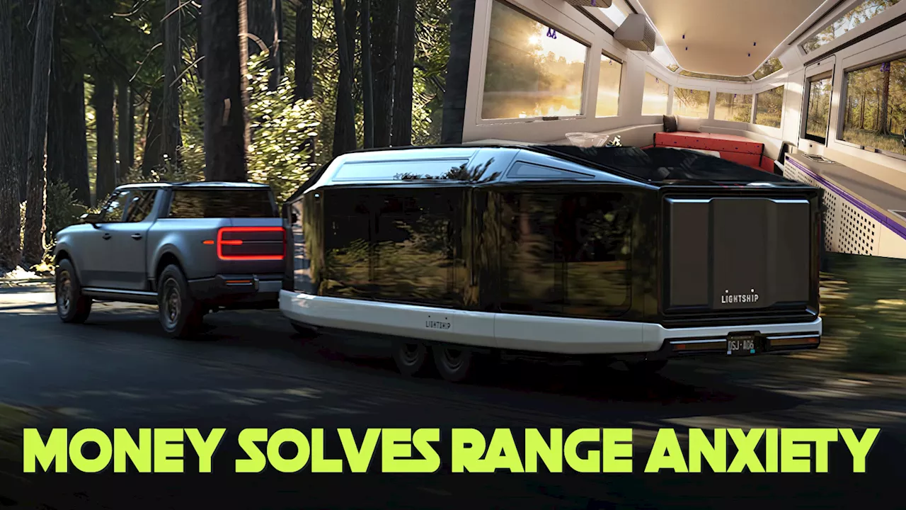 Lightship’s $250,000 AE.1 Cosmos Edition Trailer Lets EV Owners Tow Without Killing Their Range