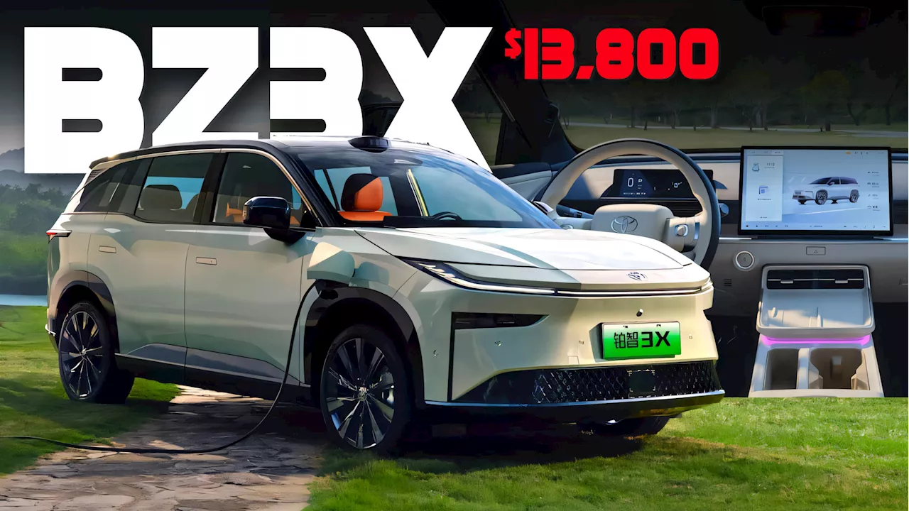 Toyota’s bZ3X Is A Sub-$14k Electric SUV That Americans Can’t Have