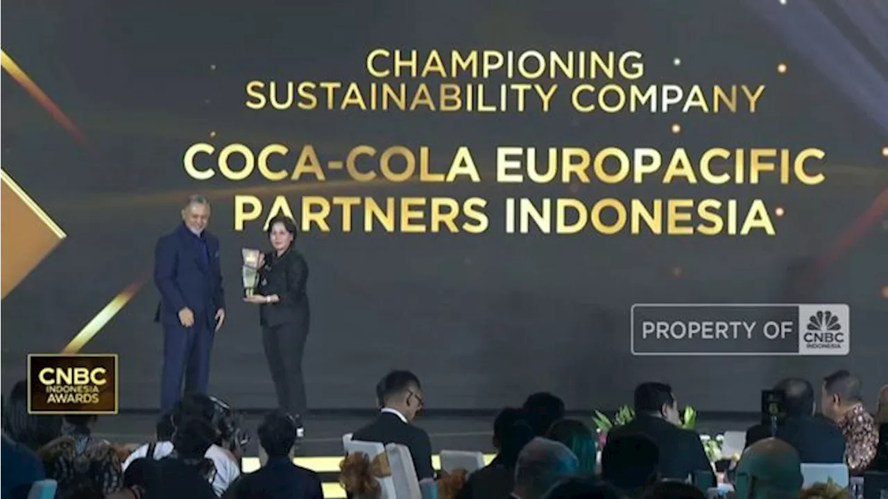 CCEP Indonesia Raih Championing Sustainability Company