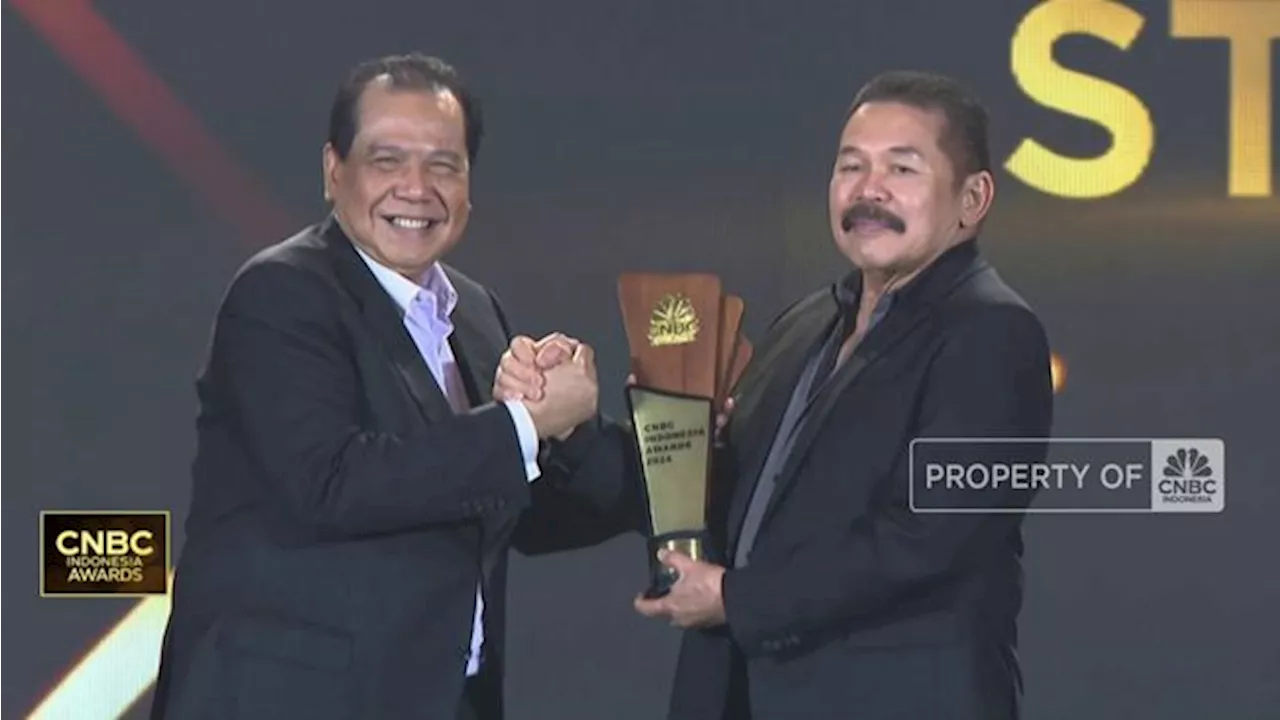 Jaksa Agung RI Diganjar Special Awards di CNBC Indonesia 2024