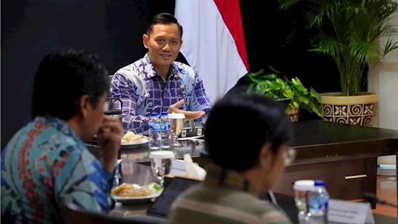 Sukses Buat Trobosan Kebijakan, Menteri AHY Raih Penghargaan Ini!