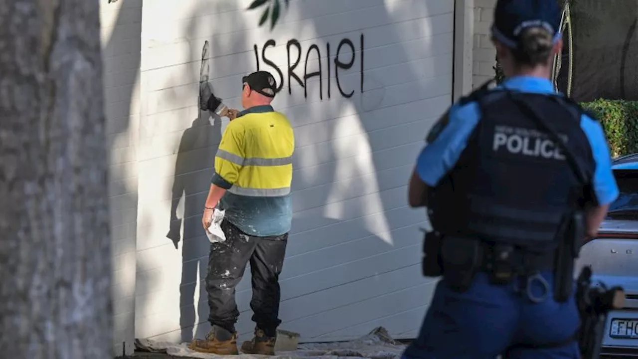 Vandals attack Jewish area in Sydney in latest antisemitic attack