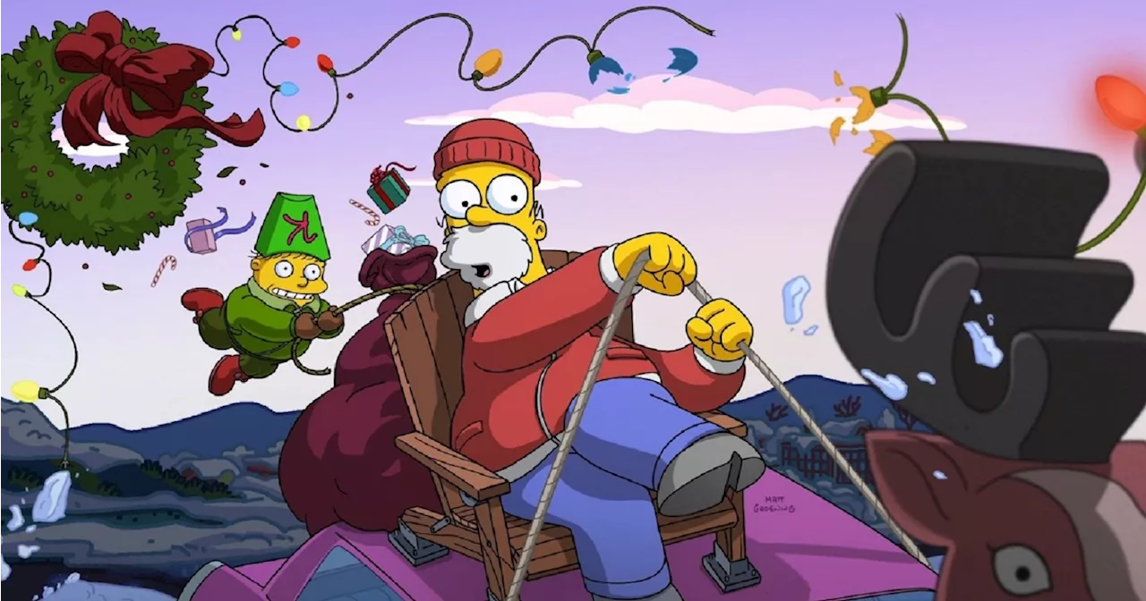 The Simpsons Deck The Halls With New Disney+ Holiday Trailer