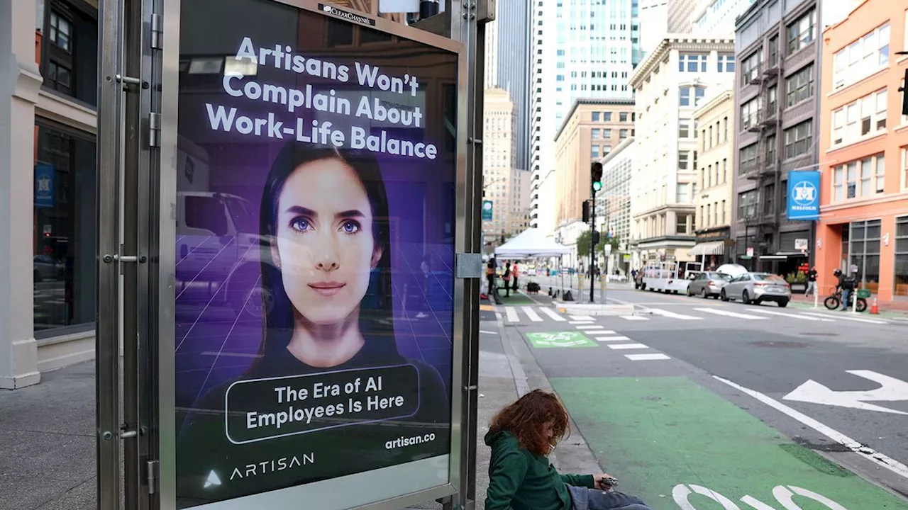 'Anti-human' pro-AI billboards spark public outrage