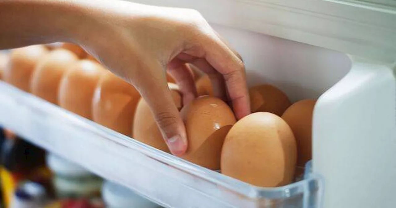 Eggs 'last twice as long' in the fridge but only if you avoid one common spot