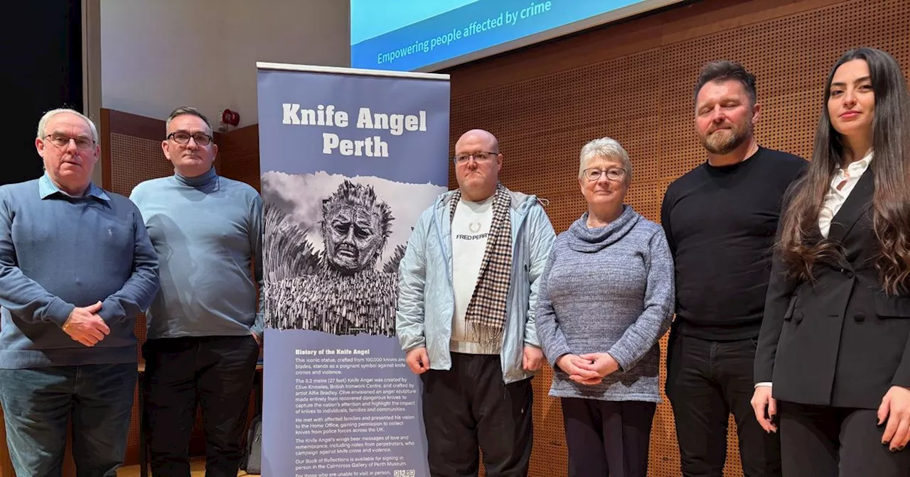 Knife Angel is backdrop to Perth seminar on violence