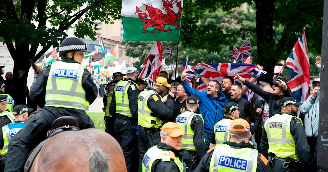 Tommy Robinson-backed Glasgow rally cost taxpayers £57k in police overtime pay