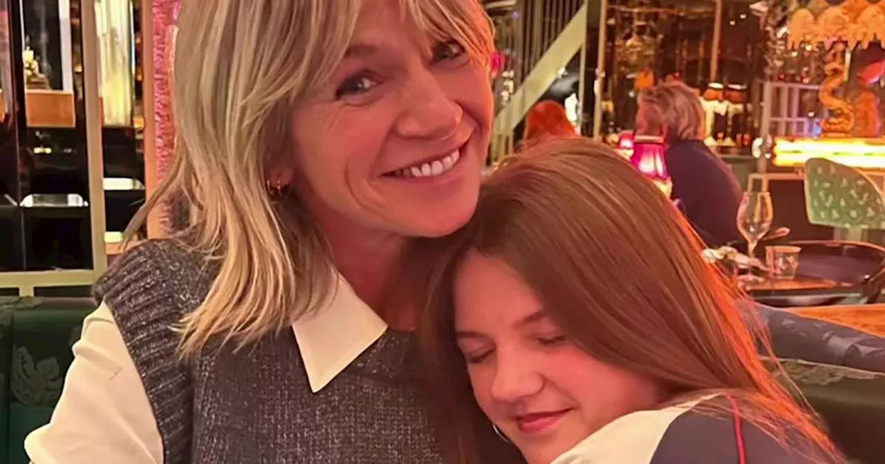 Zoe Ball's daughter rushed to A&E after 'nasty' Christmas tree accident with dad