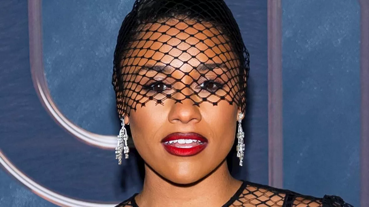 Ariana DeBose flashes the flesh in black fishnet dress at Kraven The Hunter premiere in NYC