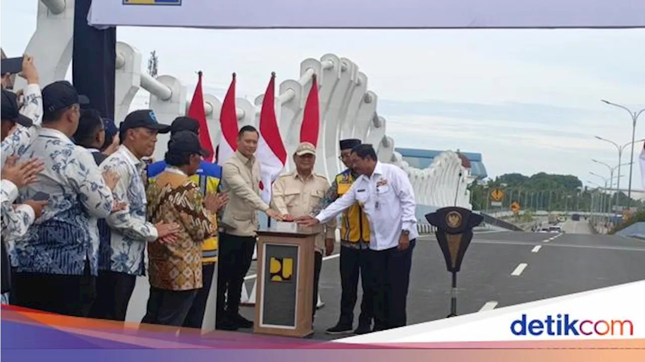 Resmikan Flyover Rp 198 M di Semarang, Prabowo: Ini Dibangun dengan Uang Rakyat!