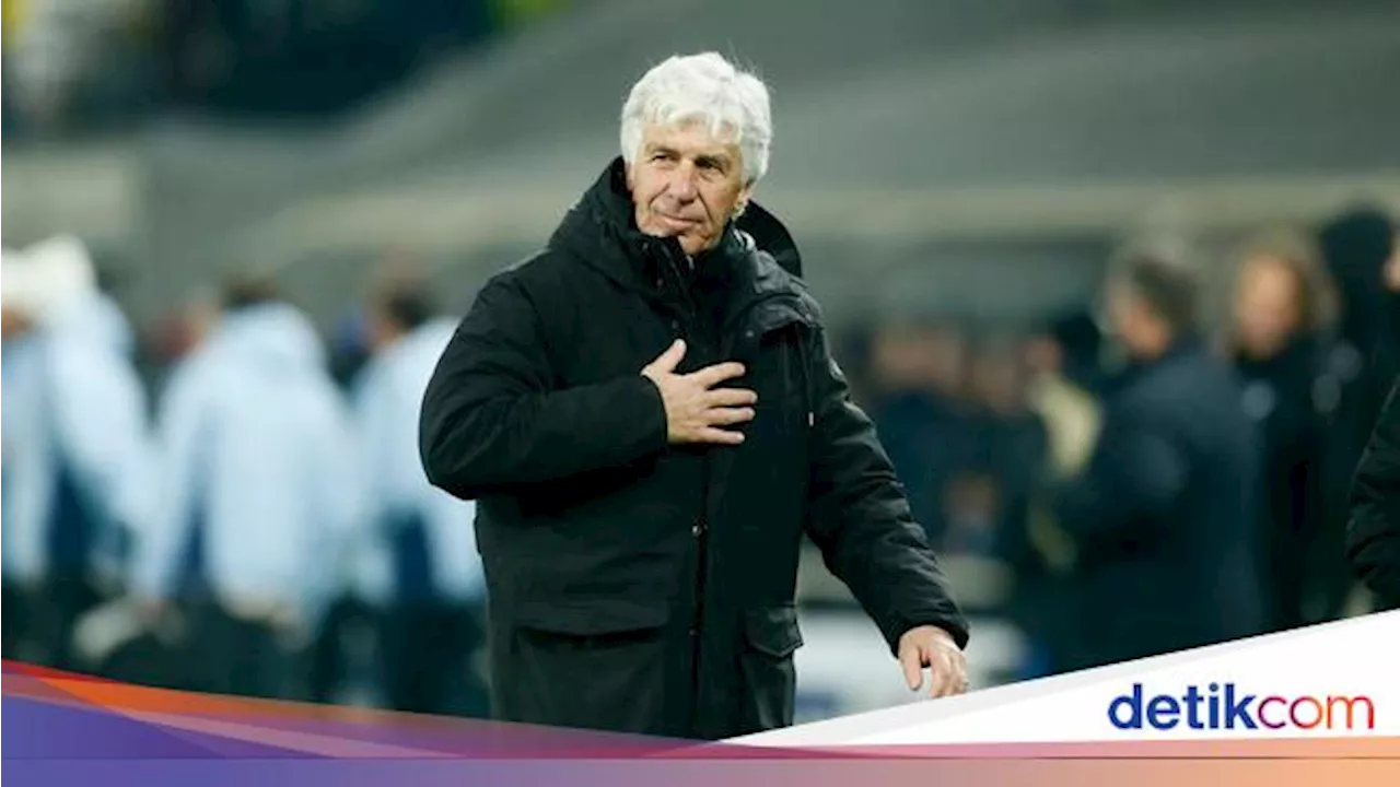 Gasperini Tak Begitu Kecewa Atalanta Kalah dari Madrid