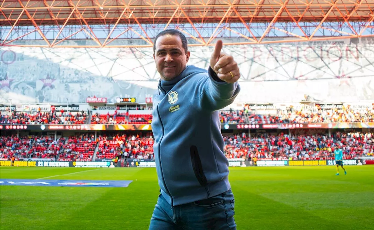 Aficionados de América componen corrido a André Jardine; “Va volando para el tricampeón”