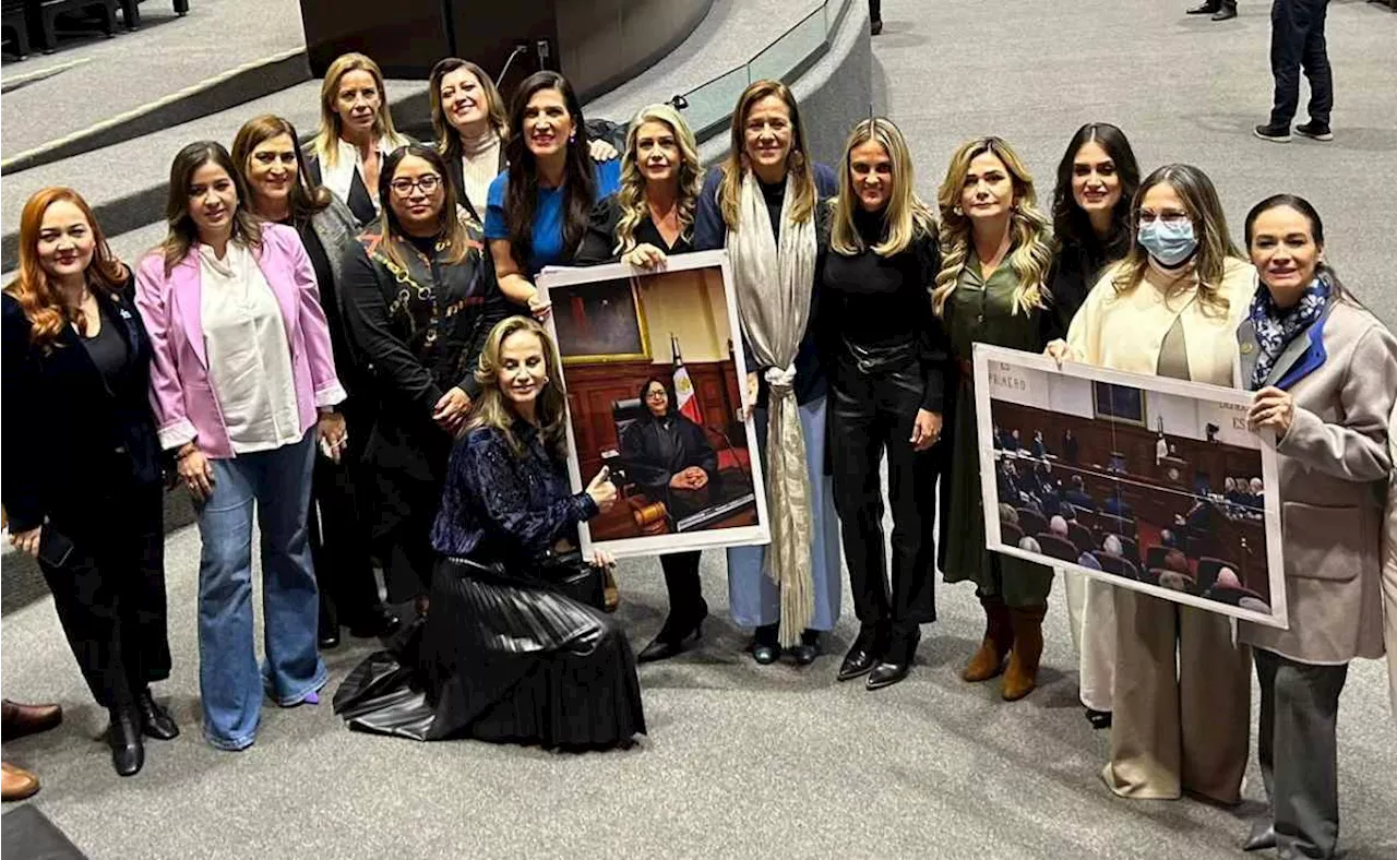 PAN rinden homenaje a Norma Piña en San Lázaro; detuvo actos arbitrarios del régimen, afirma