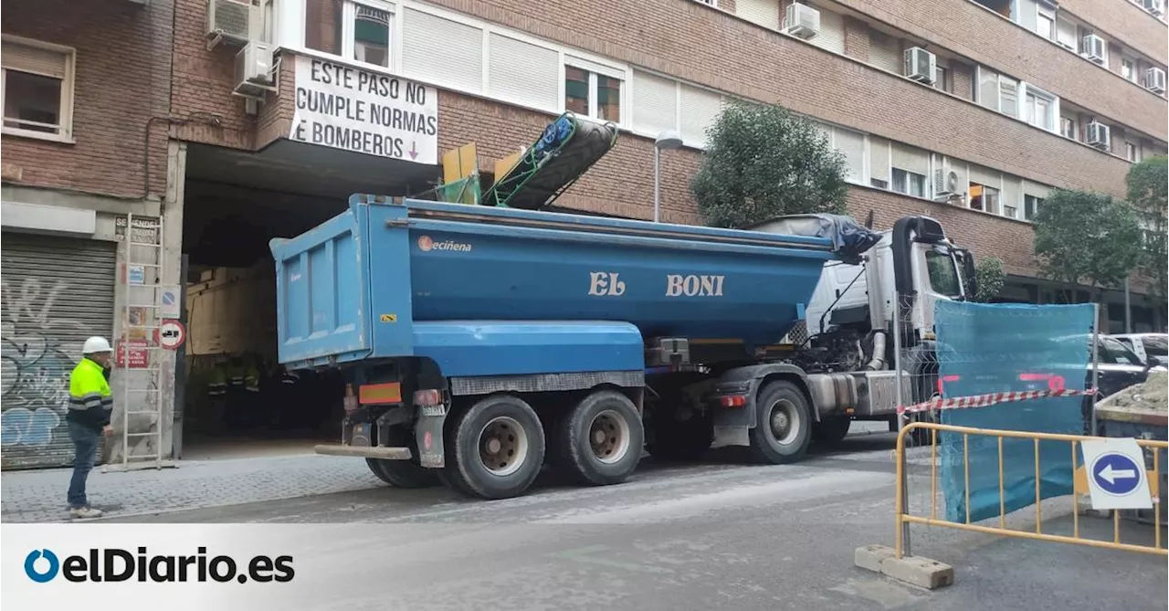 Las protestas vecinales no logran frenar la construcción de un gran parking en el distrito de Retiro de Madrid