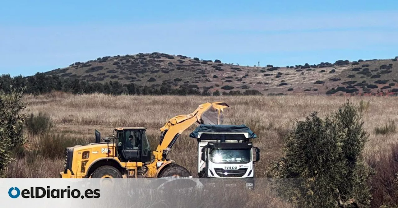 Quantum Minería, 'pillada' realizando movimiento de tierras sin licencia en un pueblo de Ciudad Real