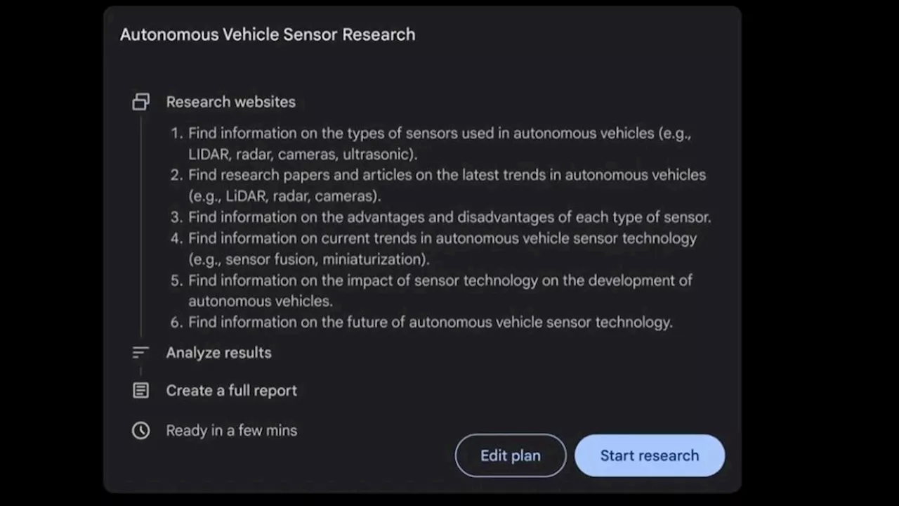 Google's Gemini Deep Research tool is here to answer your most complicated questions